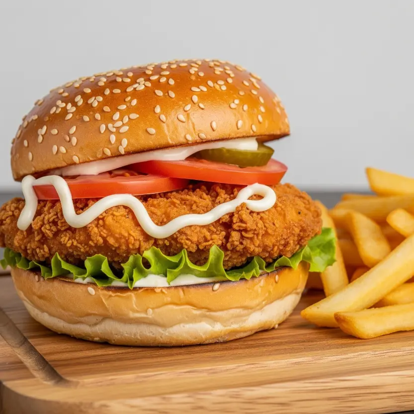 Combo 1 [Chicken Burger+Chicken Sandwich+Chocolate Shake]