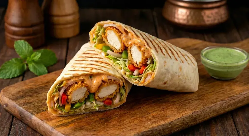 COMBO 3 [Chicken Crispy Wrap + Paneer Cheese Pizza + Oreo Shake]