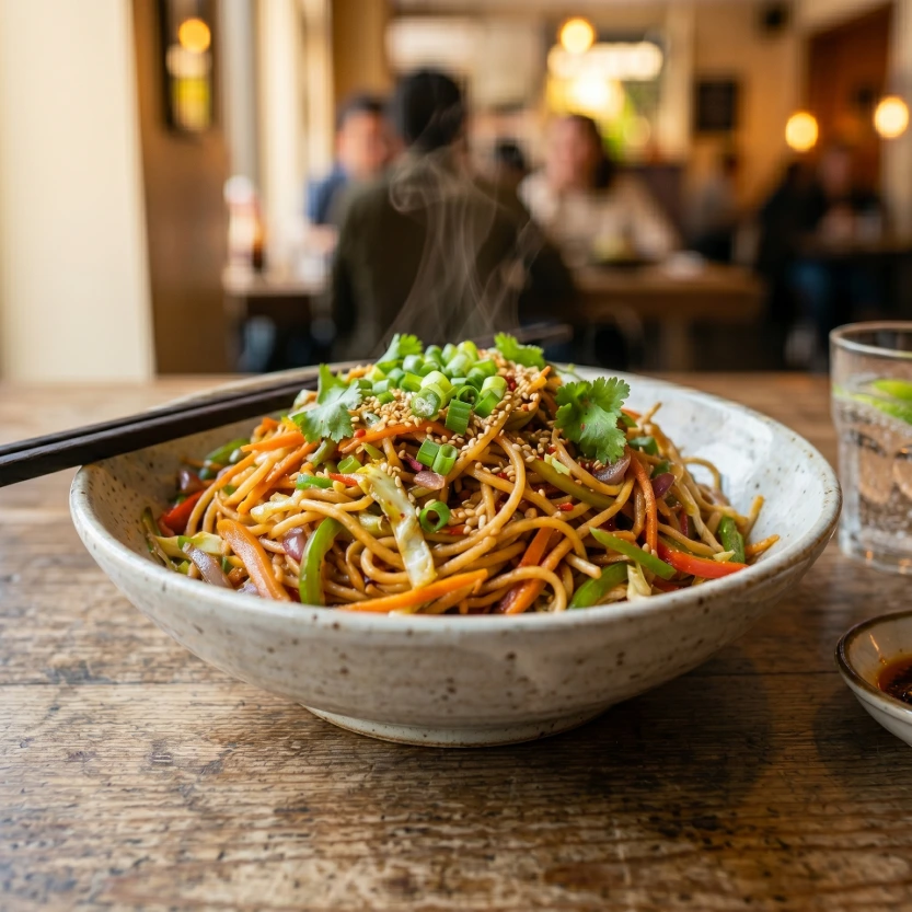 Veg Hakka Noodles