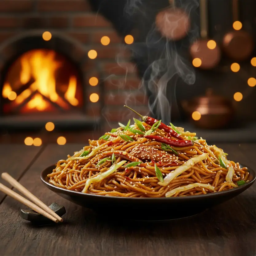 CHILLI GARLIC NOODLES