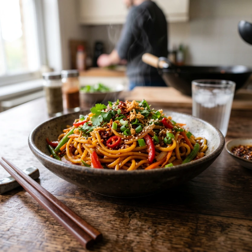 Chilli Garlic Noodles