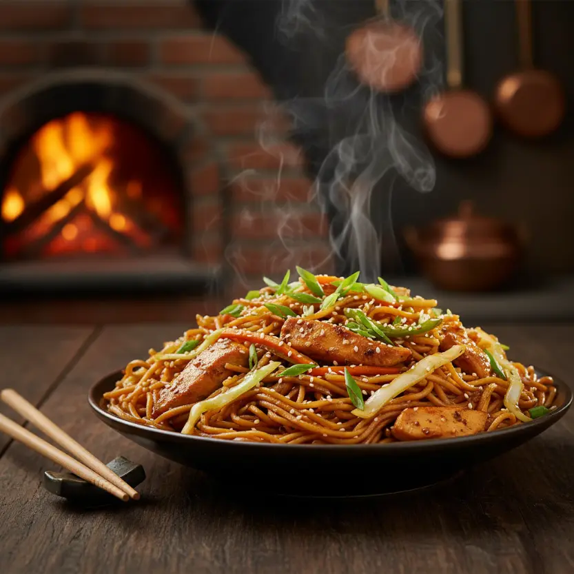 CHICKEN NOODLES