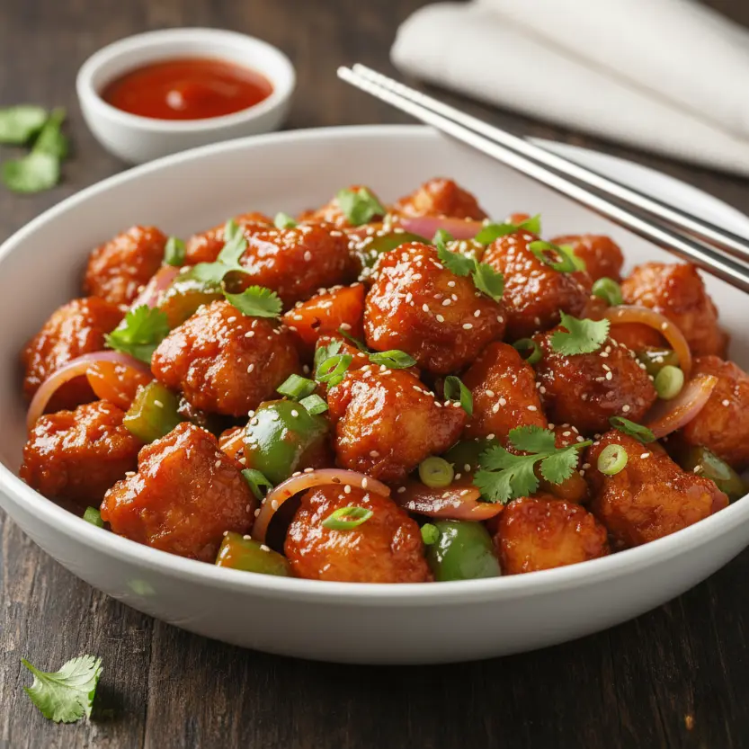 CHICKEN MANCHURIAN (8 PCS)