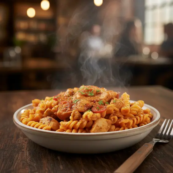CHICKEN SPICY PASTA