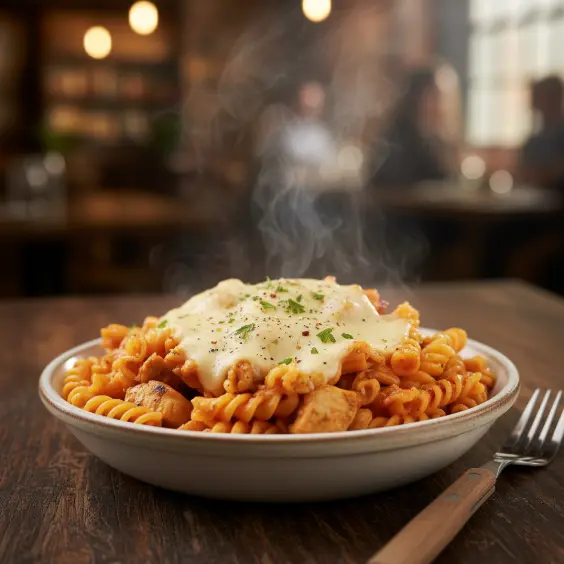 CHICKEN CHEESE PASTA