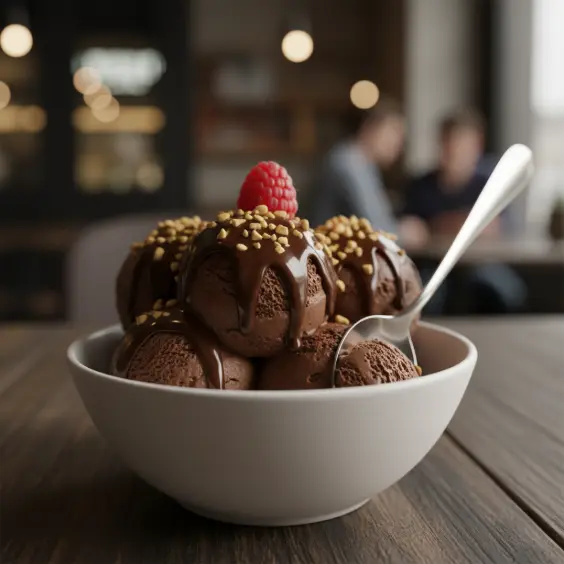 CHOCOLATE ICE CREAM